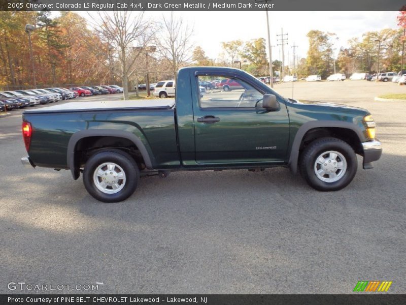  2005 Colorado LS Regular Cab 4x4 Dark Green Metallic