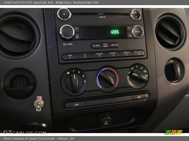 Bright Red / Medium/Dark Flint 2008 Ford F150 STX SuperCab 4x4