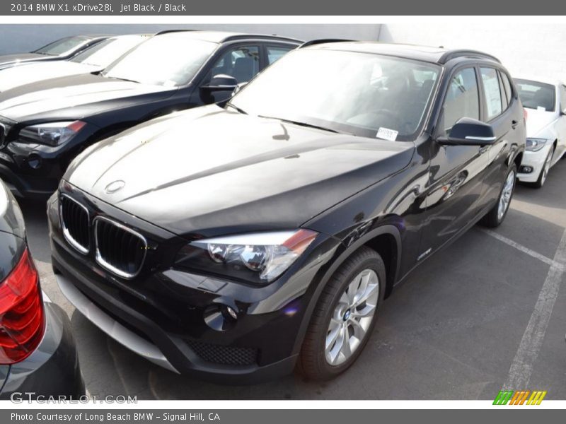 Jet Black / Black 2014 BMW X1 xDrive28i