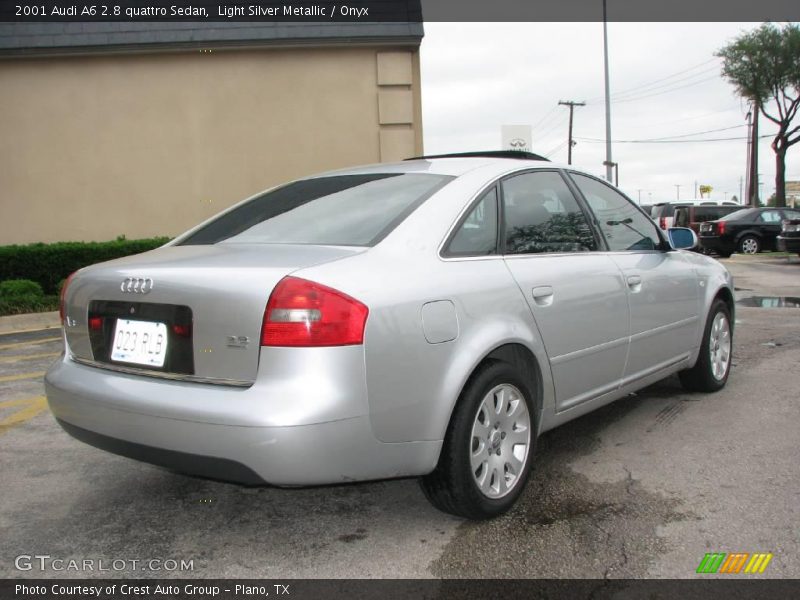 Light Silver Metallic / Onyx 2001 Audi A6 2.8 quattro Sedan