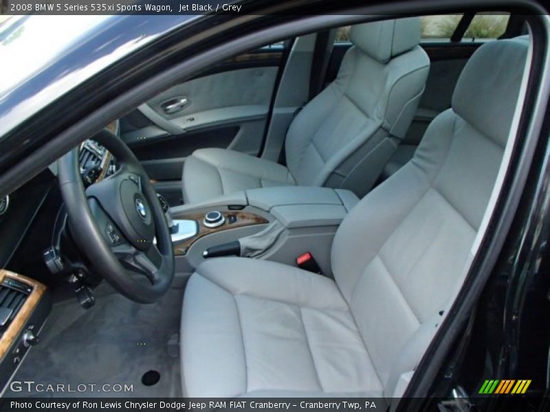 Front Seat of 2008 5 Series 535xi Sports Wagon