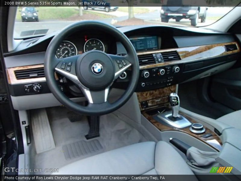 Grey Interior - 2008 5 Series 535xi Sports Wagon 