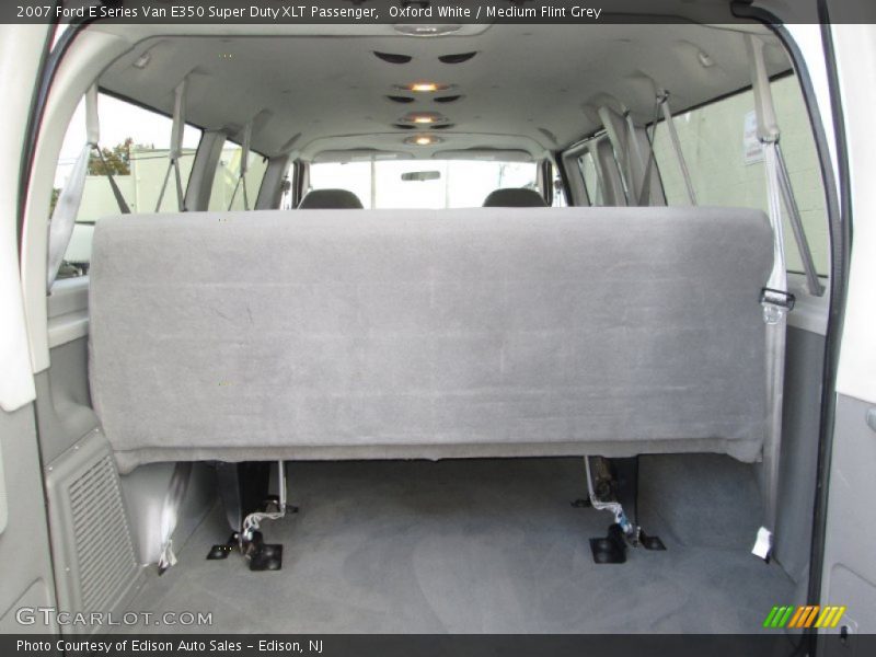 Oxford White / Medium Flint Grey 2007 Ford E Series Van E350 Super Duty XLT Passenger