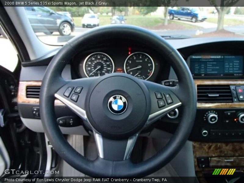  2008 5 Series 535xi Sports Wagon Steering Wheel