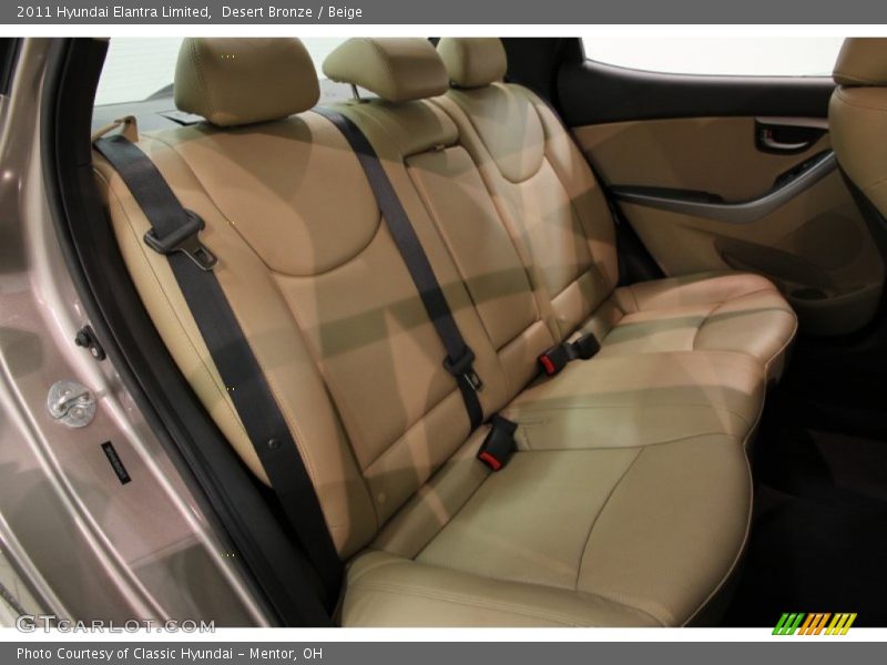 Desert Bronze / Beige 2011 Hyundai Elantra Limited