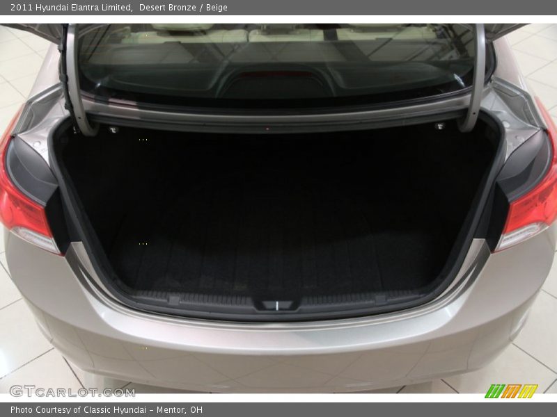 Desert Bronze / Beige 2011 Hyundai Elantra Limited