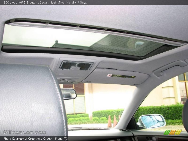 Light Silver Metallic / Onyx 2001 Audi A6 2.8 quattro Sedan