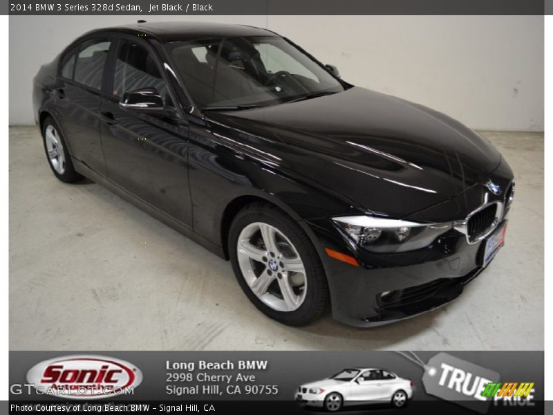 Jet Black / Black 2014 BMW 3 Series 328d Sedan