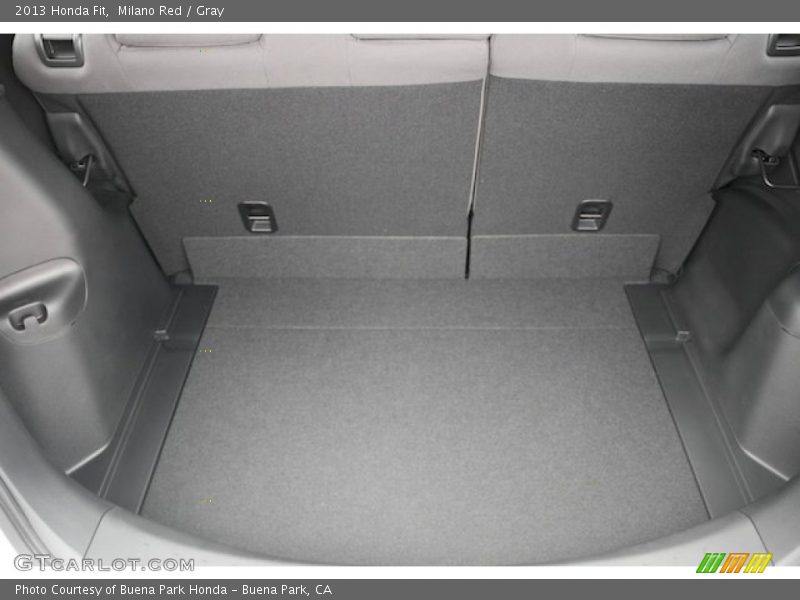 Milano Red / Gray 2013 Honda Fit