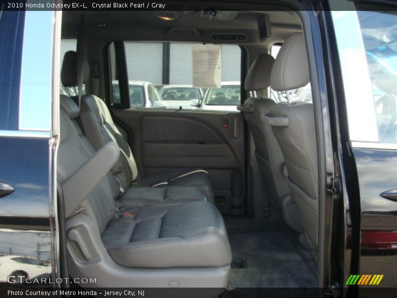 Crystal Black Pearl / Gray 2010 Honda Odyssey EX-L