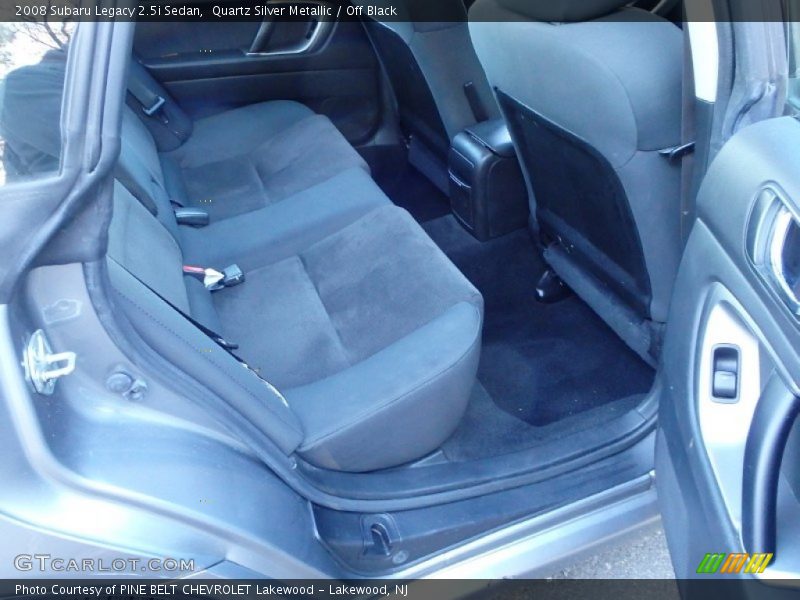 Quartz Silver Metallic / Off Black 2008 Subaru Legacy 2.5i Sedan