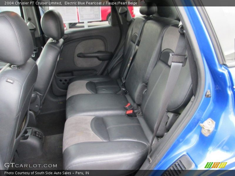Electric Blue Pearlcoat / Taupe/Pearl Beige 2004 Chrysler PT Cruiser Limited
