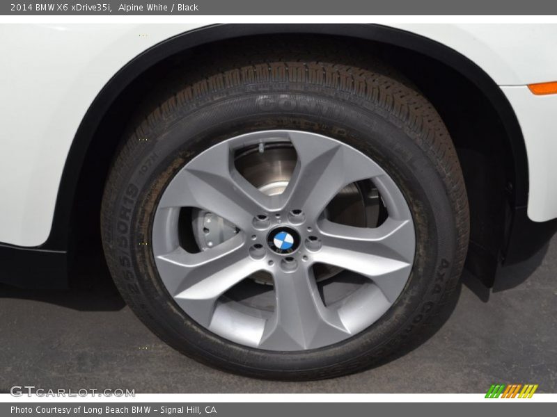 Alpine White / Black 2014 BMW X6 xDrive35i