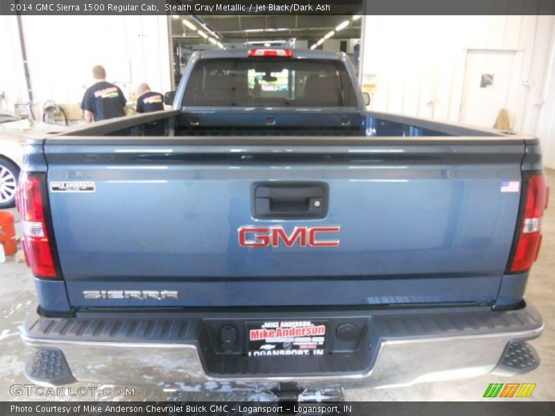 Stealth Gray Metallic / Jet Black/Dark Ash 2014 GMC Sierra 1500 Regular Cab
