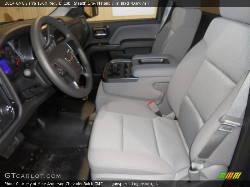 Stealth Gray Metallic / Jet Black/Dark Ash 2014 GMC Sierra 1500 Regular Cab