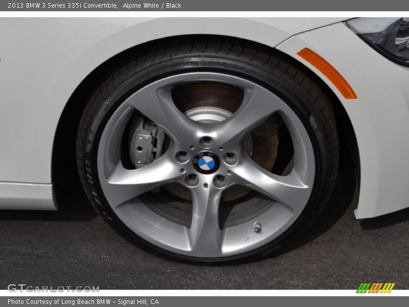 Alpine White / Black 2013 BMW 3 Series 335i Convertible