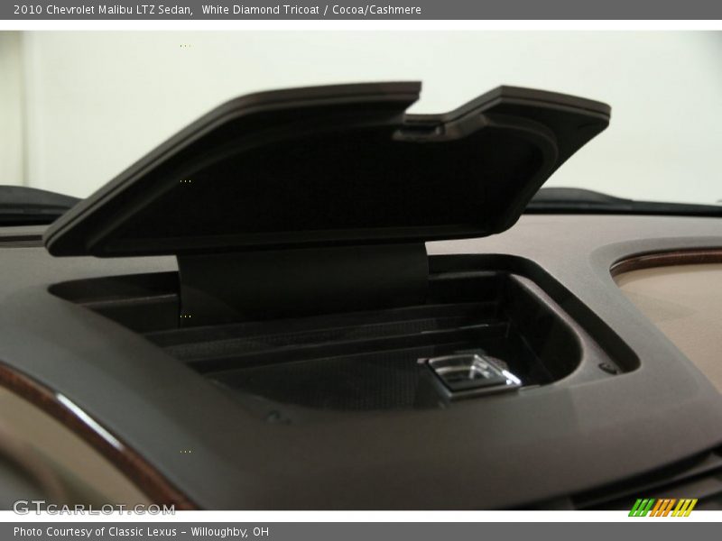 White Diamond Tricoat / Cocoa/Cashmere 2010 Chevrolet Malibu LTZ Sedan