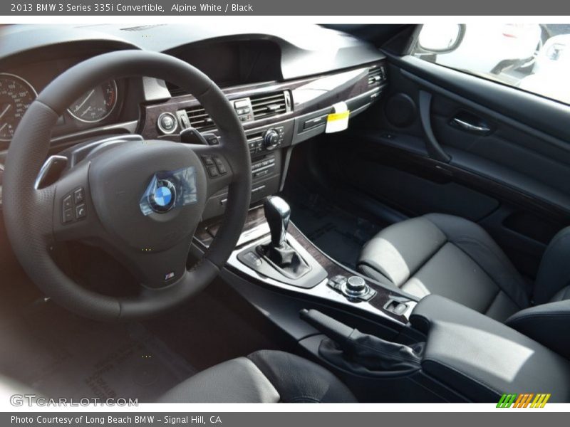 Alpine White / Black 2013 BMW 3 Series 335i Convertible