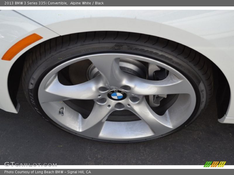 Alpine White / Black 2013 BMW 3 Series 335i Convertible