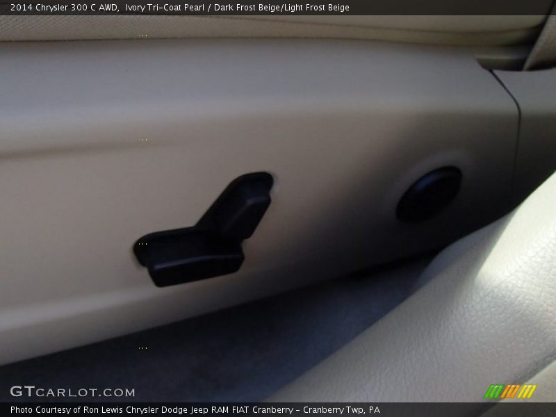 Ivory Tri-Coat Pearl / Dark Frost Beige/Light Frost Beige 2014 Chrysler 300 C AWD
