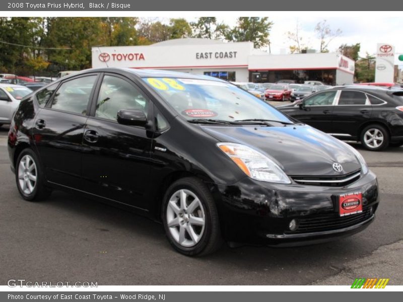 Black / Bisque 2008 Toyota Prius Hybrid