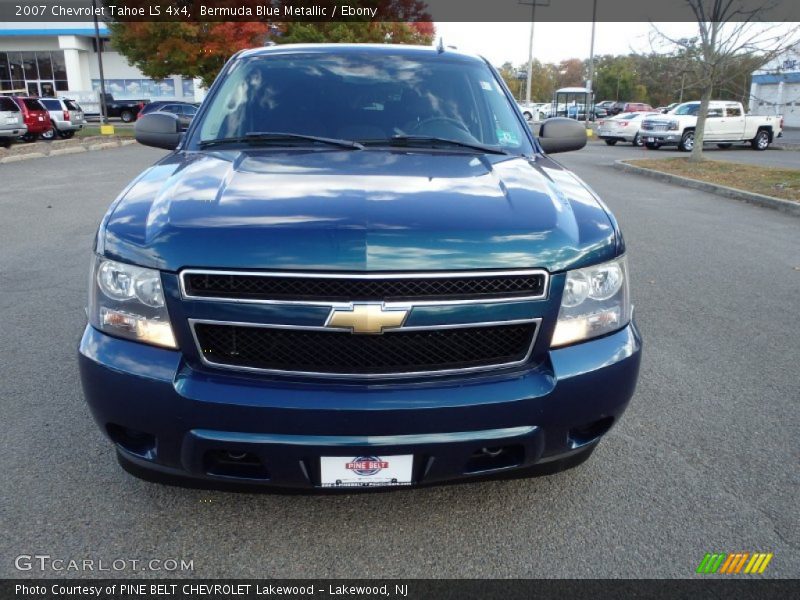 Bermuda Blue Metallic / Ebony 2007 Chevrolet Tahoe LS 4x4