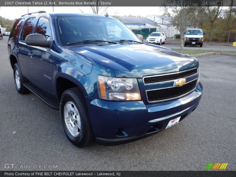 Bermuda Blue Metallic / Ebony 2007 Chevrolet Tahoe LS 4x4