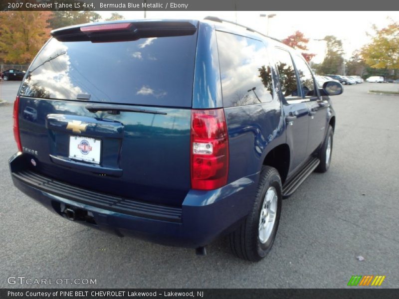 Bermuda Blue Metallic / Ebony 2007 Chevrolet Tahoe LS 4x4
