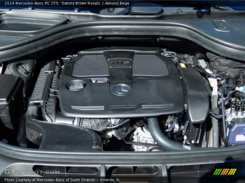 Dakota Brown Metallic / Almond Beige 2014 Mercedes-Benz ML 350