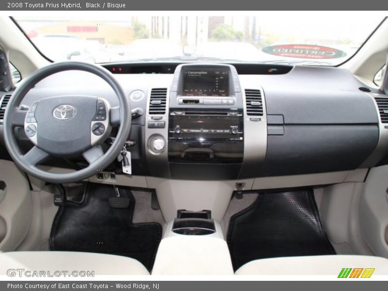 Black / Bisque 2008 Toyota Prius Hybrid