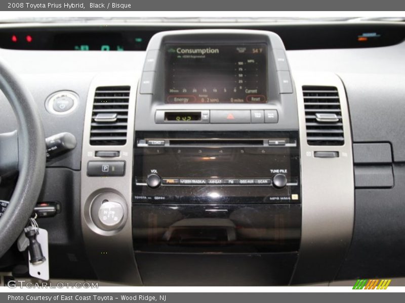 Black / Bisque 2008 Toyota Prius Hybrid