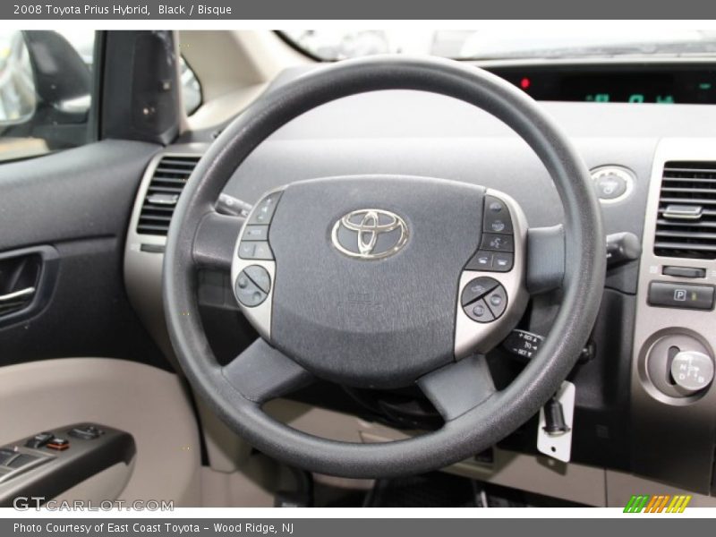 Black / Bisque 2008 Toyota Prius Hybrid