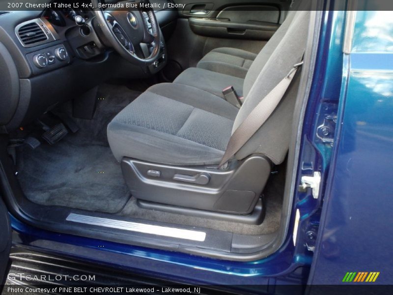 Bermuda Blue Metallic / Ebony 2007 Chevrolet Tahoe LS 4x4