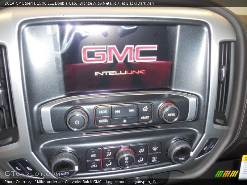 Bronze Alloy Metallic / Jet Black/Dark Ash 2014 GMC Sierra 1500 SLE Double Cab