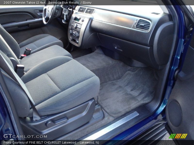 Bermuda Blue Metallic / Ebony 2007 Chevrolet Tahoe LS 4x4