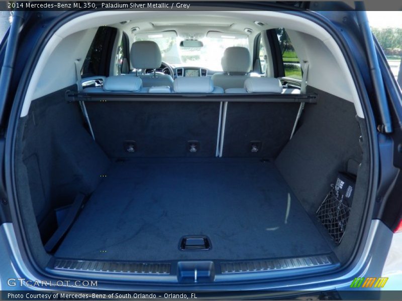 Paladium Silver Metallic / Grey 2014 Mercedes-Benz ML 350