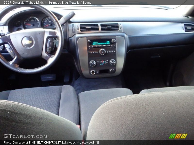 Bermuda Blue Metallic / Ebony 2007 Chevrolet Tahoe LS 4x4