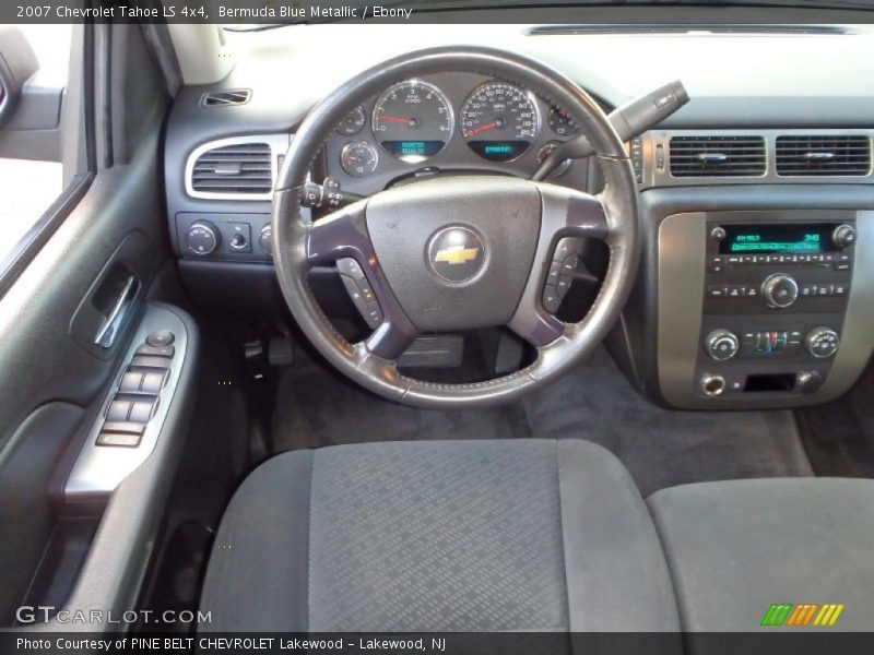 Bermuda Blue Metallic / Ebony 2007 Chevrolet Tahoe LS 4x4