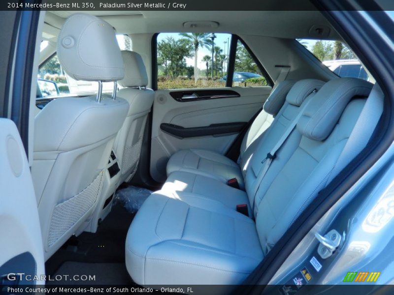 Paladium Silver Metallic / Grey 2014 Mercedes-Benz ML 350