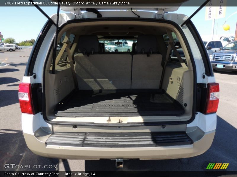 Oxford White / Camel/Grey Stone 2007 Ford Expedition EL Eddie Bauer