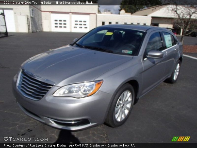 Billet Silver Metallic / Black 2014 Chrysler 200 Touring Sedan