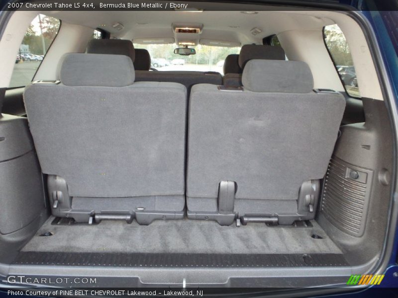 Bermuda Blue Metallic / Ebony 2007 Chevrolet Tahoe LS 4x4