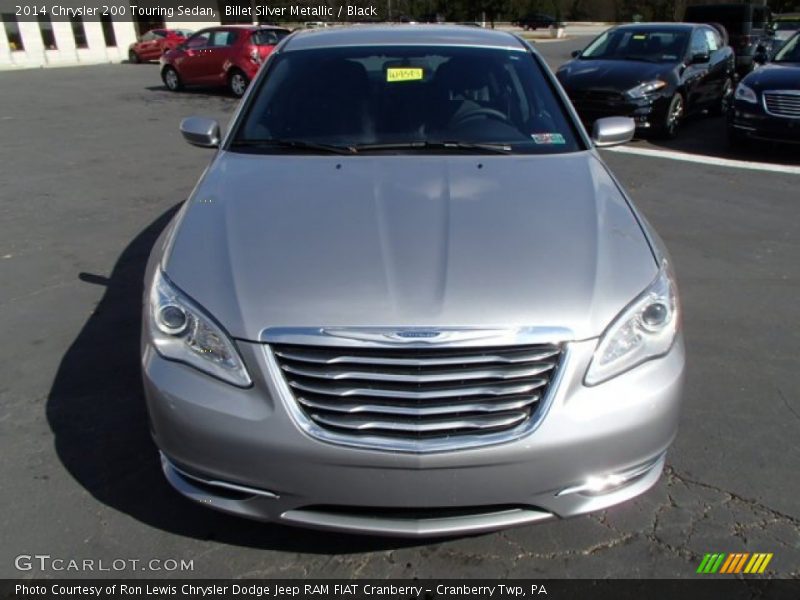 Billet Silver Metallic / Black 2014 Chrysler 200 Touring Sedan