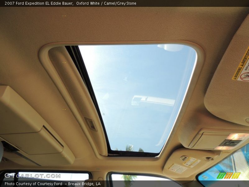 Oxford White / Camel/Grey Stone 2007 Ford Expedition EL Eddie Bauer