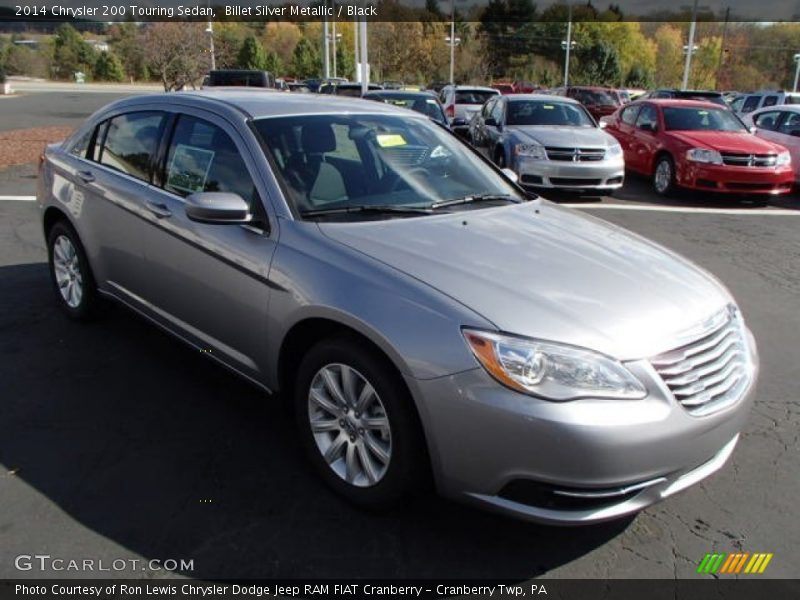 Billet Silver Metallic / Black 2014 Chrysler 200 Touring Sedan