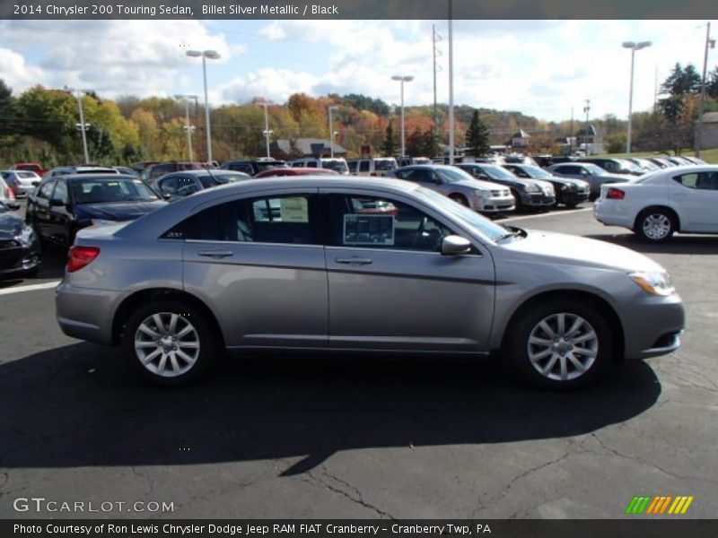 Billet Silver Metallic / Black 2014 Chrysler 200 Touring Sedan