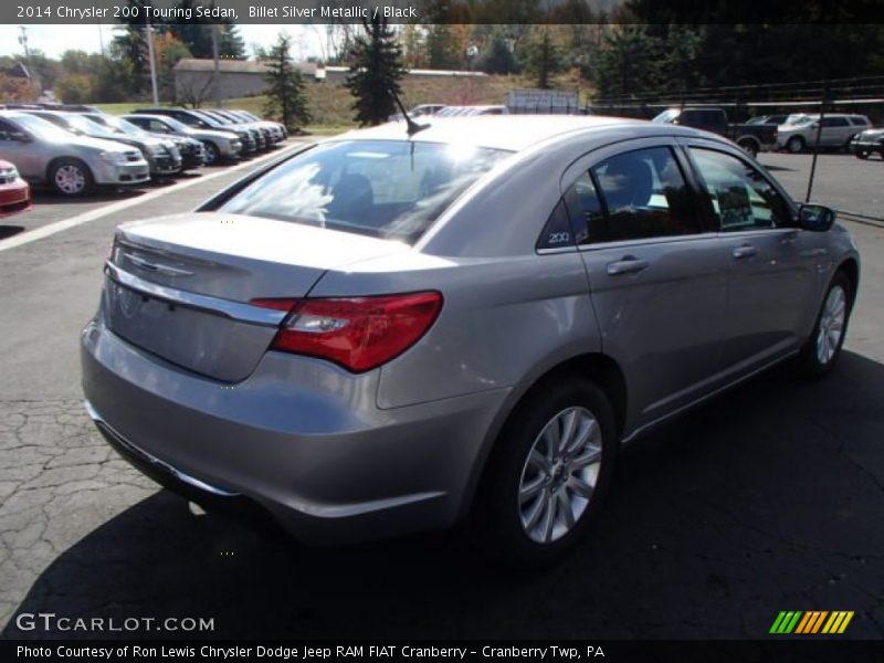 Billet Silver Metallic / Black 2014 Chrysler 200 Touring Sedan