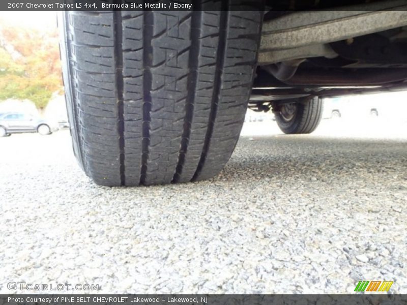Bermuda Blue Metallic / Ebony 2007 Chevrolet Tahoe LS 4x4