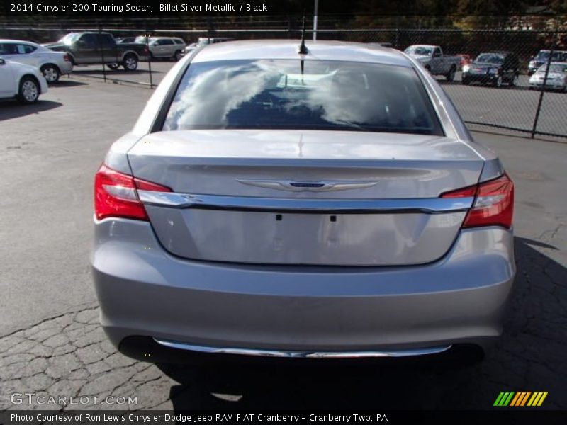 Billet Silver Metallic / Black 2014 Chrysler 200 Touring Sedan