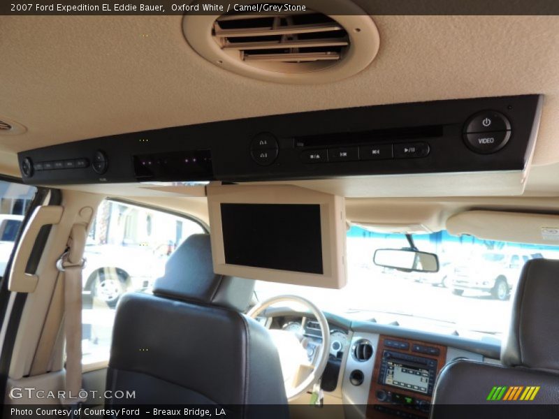Oxford White / Camel/Grey Stone 2007 Ford Expedition EL Eddie Bauer